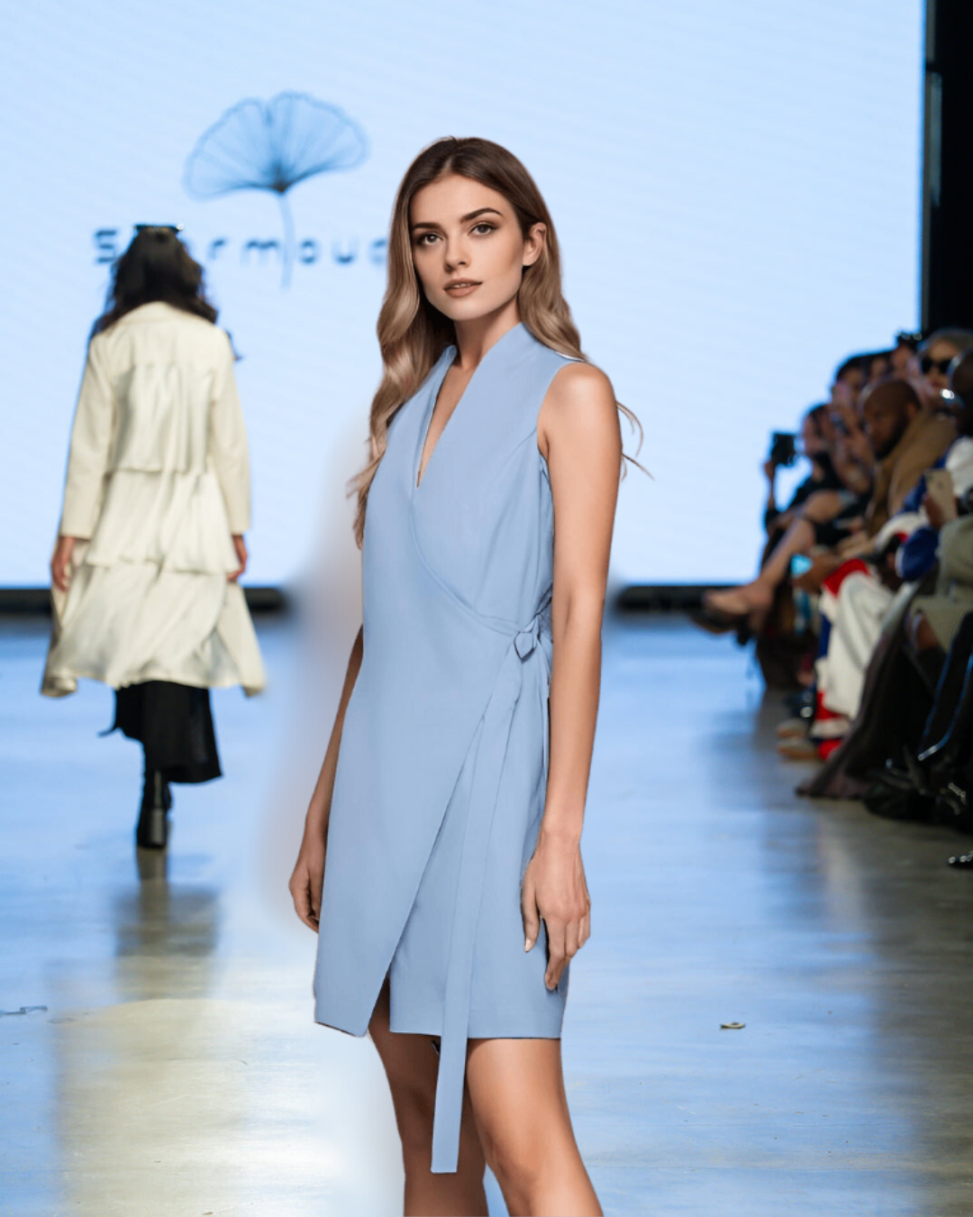 caspian blue dress Tess Knit Dress