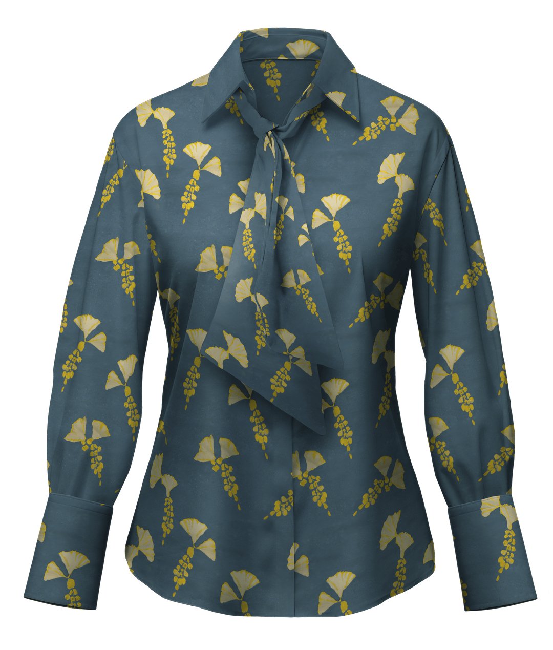 Seafarer Ginkgo Cotton Shirt
