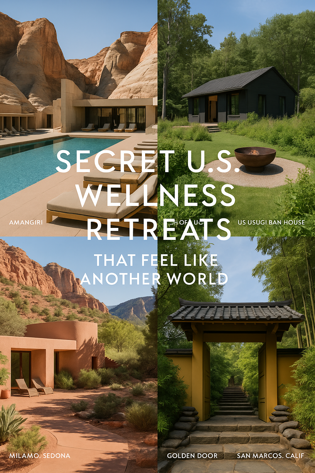 15 Secret U.S. Wellness Retreats That Feel Like Another World