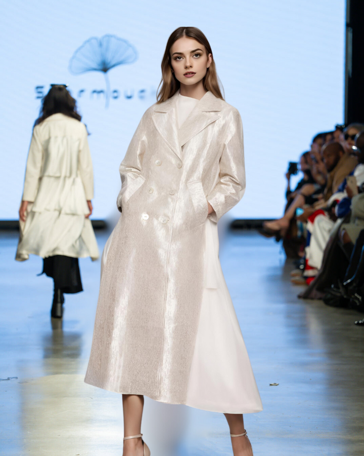 British Sophistication Long Blazer Coat