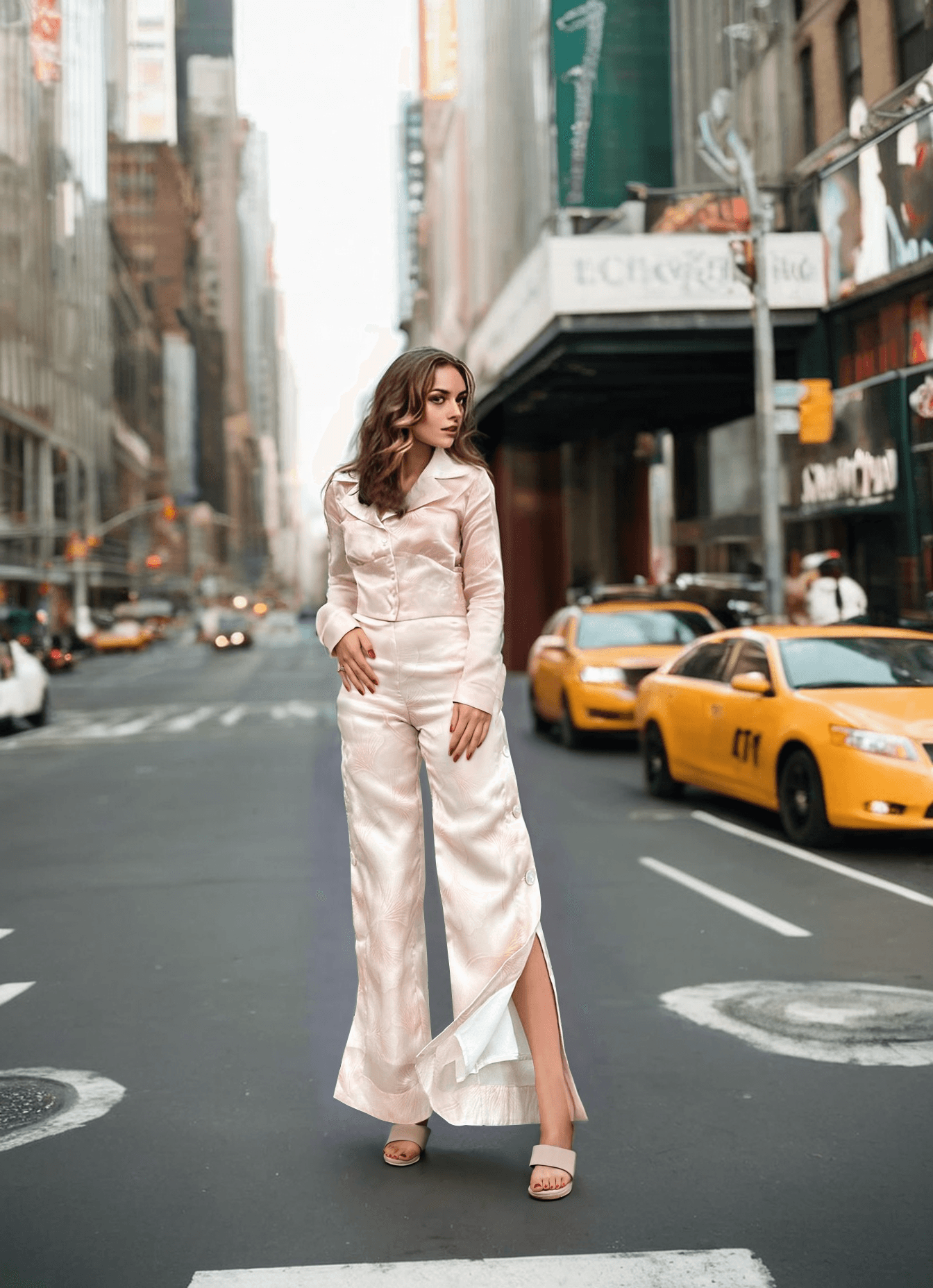 Organza 2024 palazzo pants